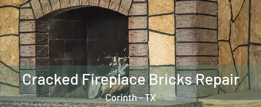  Cracked Fireplace Bricks Repair Corinth - TX