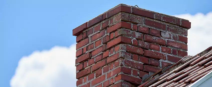 Brick Chimney Flue Installation in Corinth, TX