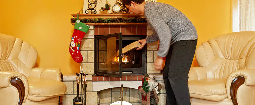Gas to Wood-Burning Fireplace Conversion Services in Corinth, Texas