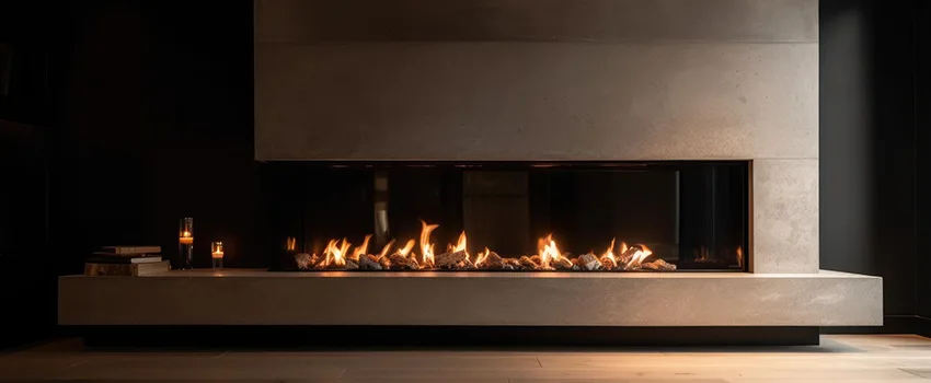 Gas Fireplace Ember Bed Design Services in Corinth, Texas