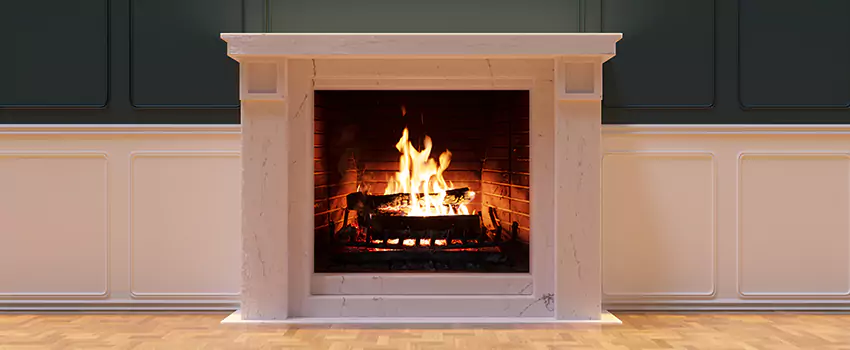 Open Flame Wood-Burning Fireplace Installation Services in Corinth, Texas