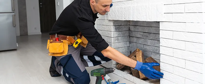 Fireplace Damaged Damper Frame Repair Services in Corinth, Texas