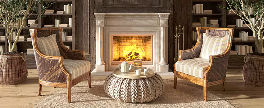 Mendota Hearth Fireplace Heat Management Inspection in Corinth, TX