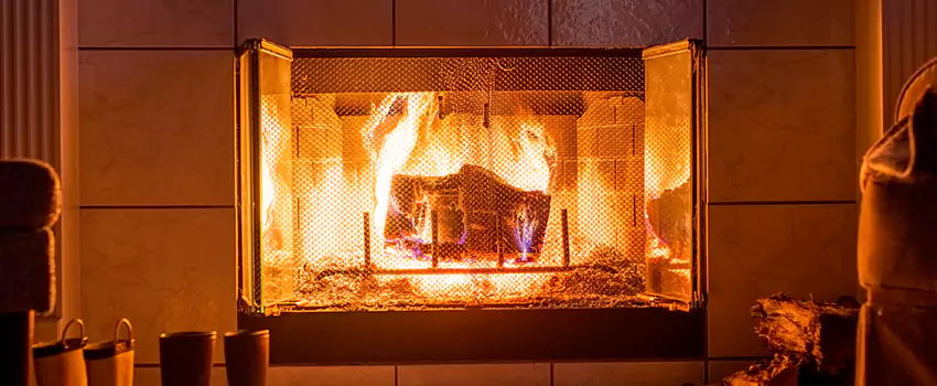 Monessen Hearth Courtyard Outdoor Gas Fireplace Maintenance in Corinth, TX
